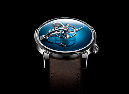 LM101 MB&F x H.MOSER blue<br>Face